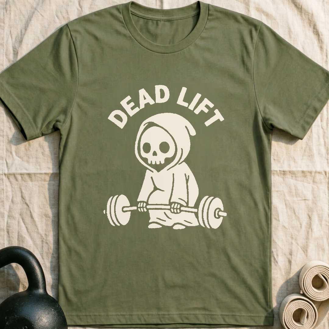 Dead Lift T-Shirt — Military Green