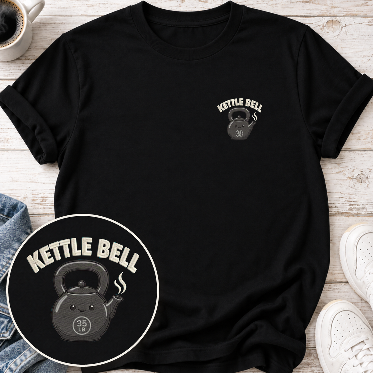 Kettle Bell T-Shirt — Black