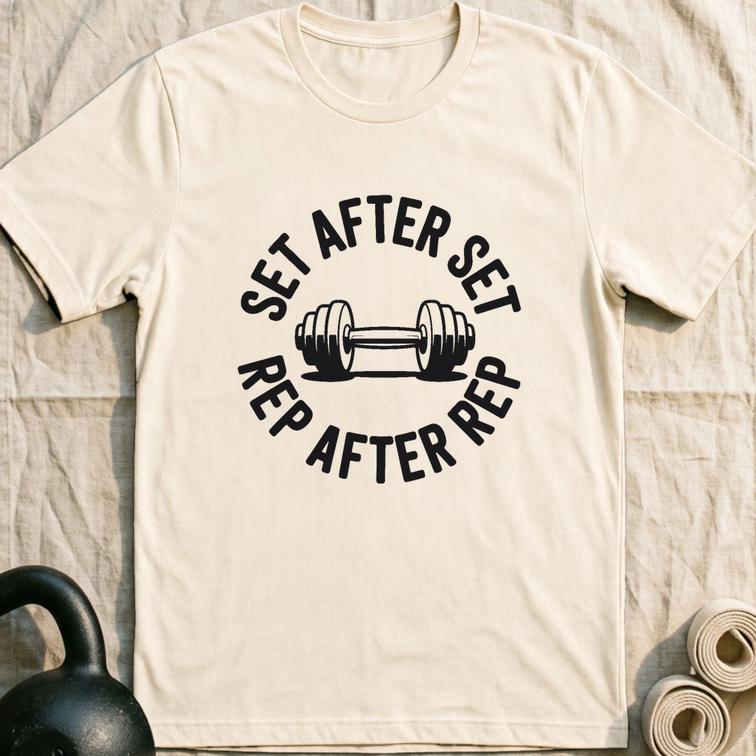 Set After Set T-Shirt — Natural
