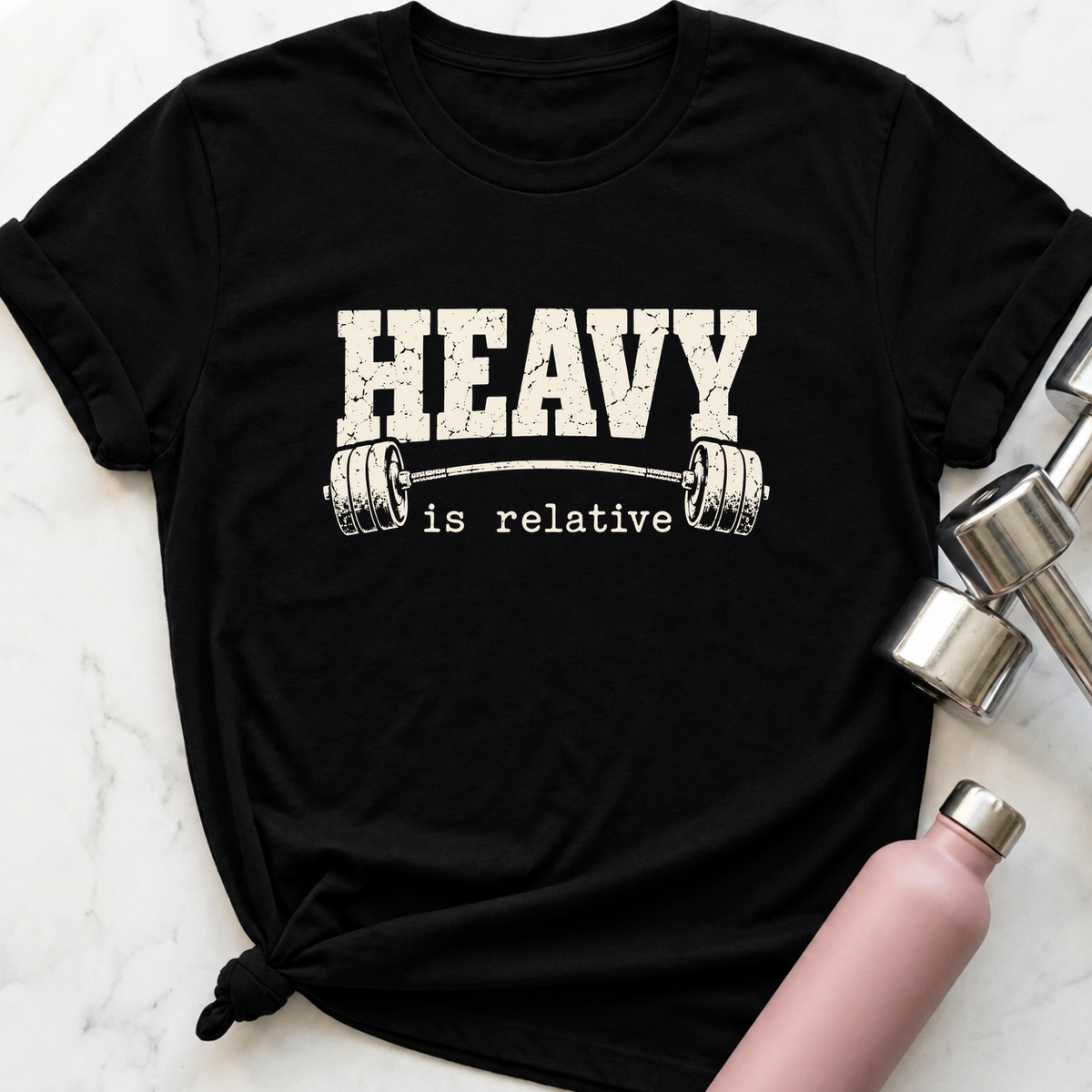 Heavy Is Relative T-Shirt — Black
