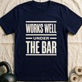 Works Well Under The Bar T-Shirt — Navy