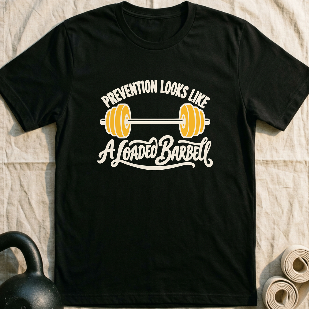 Prevention Looks Heavy T-Shirt — Black