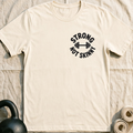 Strong Not Skinny Pocket T-Shirt — Natural