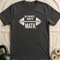 My Favorite Kind Of Math T-Shirt — Dark Grey Heather