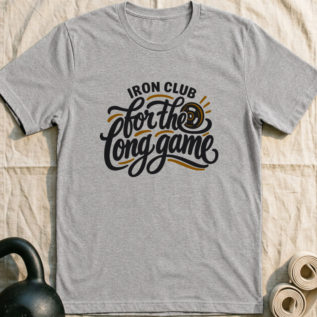 For The Long Game T-Shirt — Athletic Heather