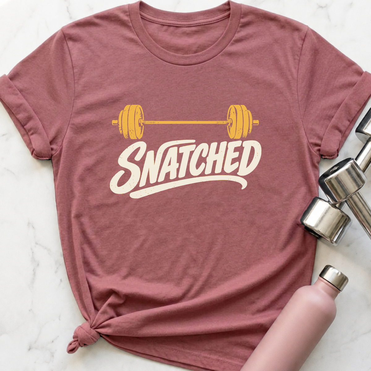 Snatched T-Shirt — Mauve