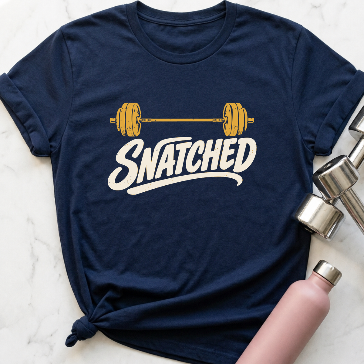 Snatched T-Shirt — Navy