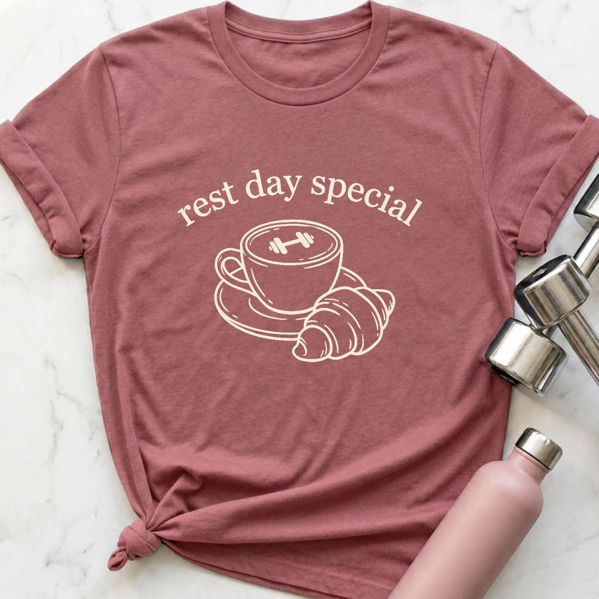Rest Day Special T-Shirt — Mauve