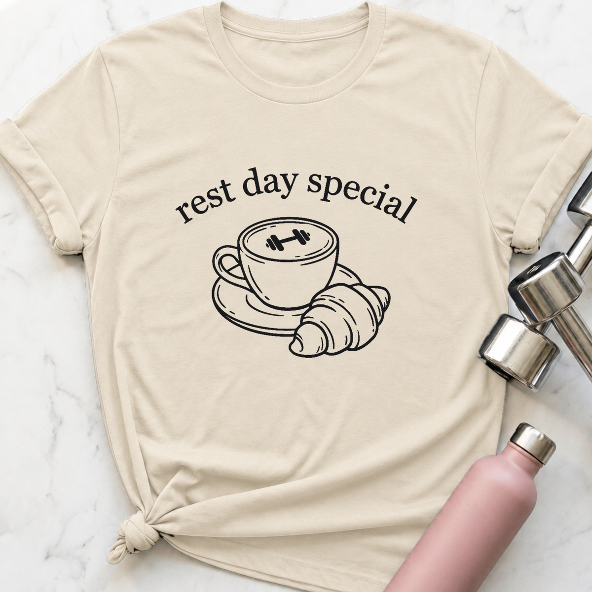 Rest Day Special T-Shirt — Natural