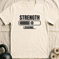 Strength Loading T-Shirt — Natural