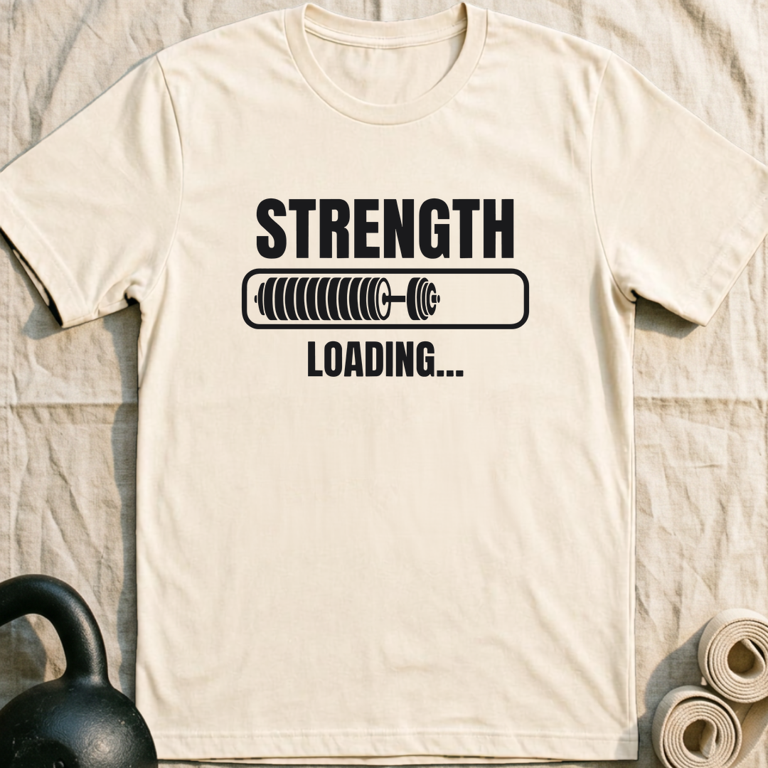Strength Loading T-Shirt — Natural