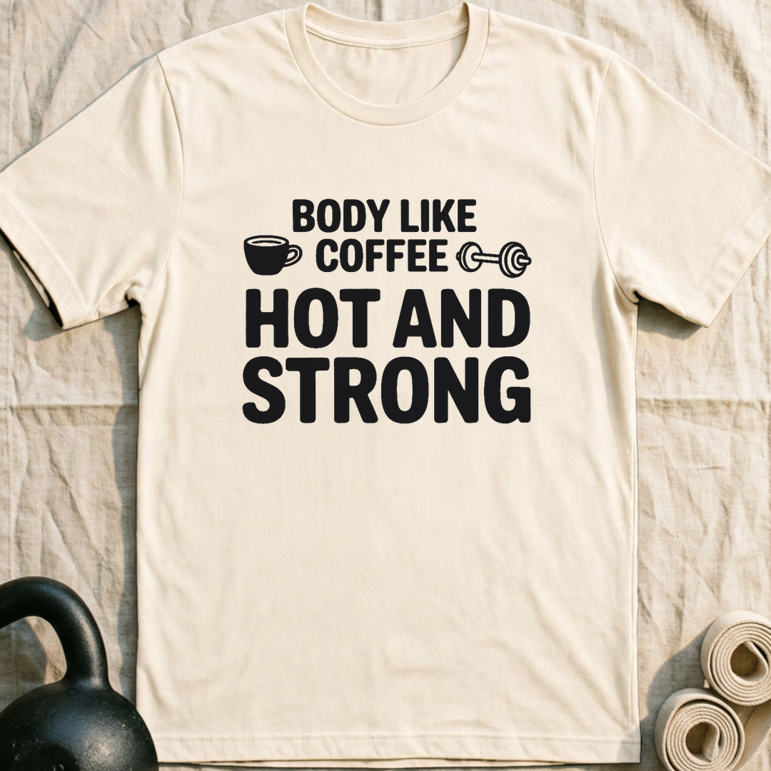Body Like Coffee T-Shirt — Natural