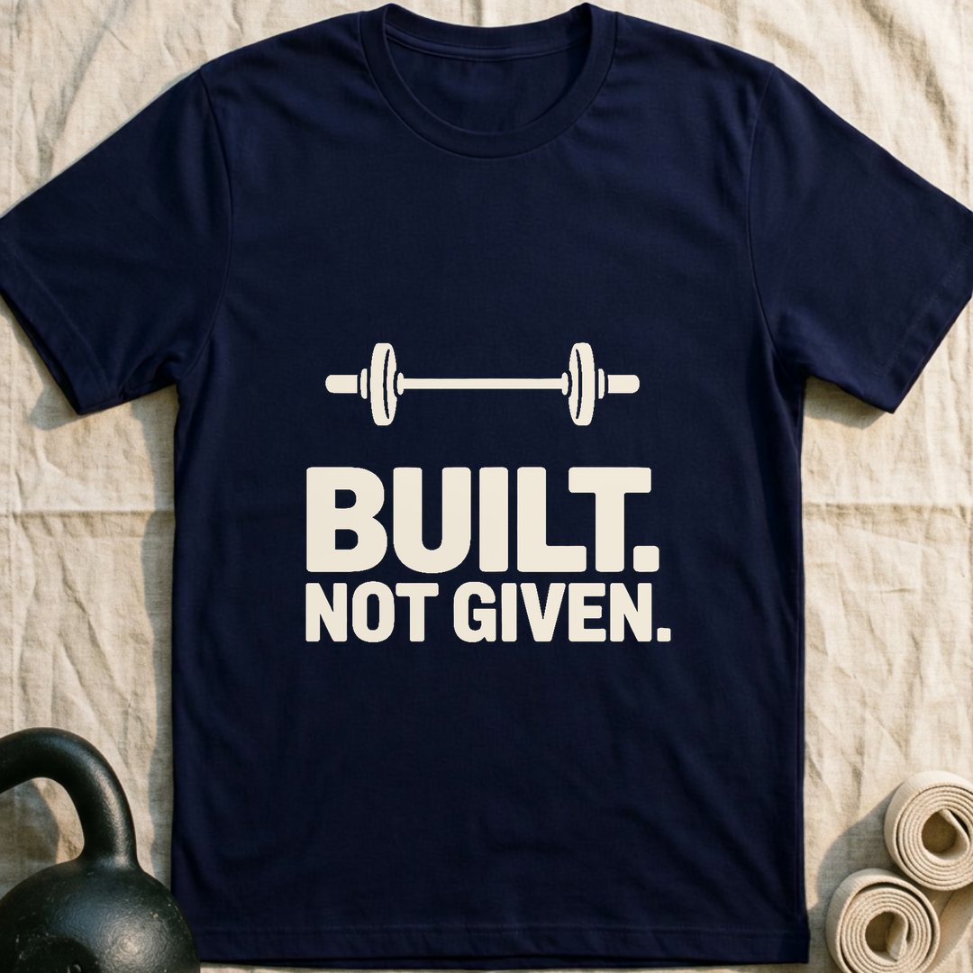 Built Not Given T-Shirt — Navy