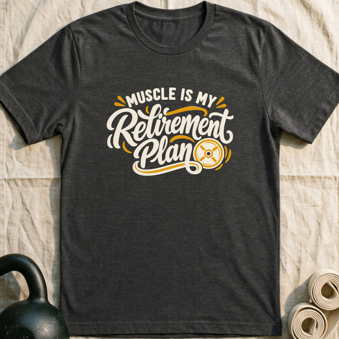 My Retirement Plan T-Shirt — Dark Grey Heather
