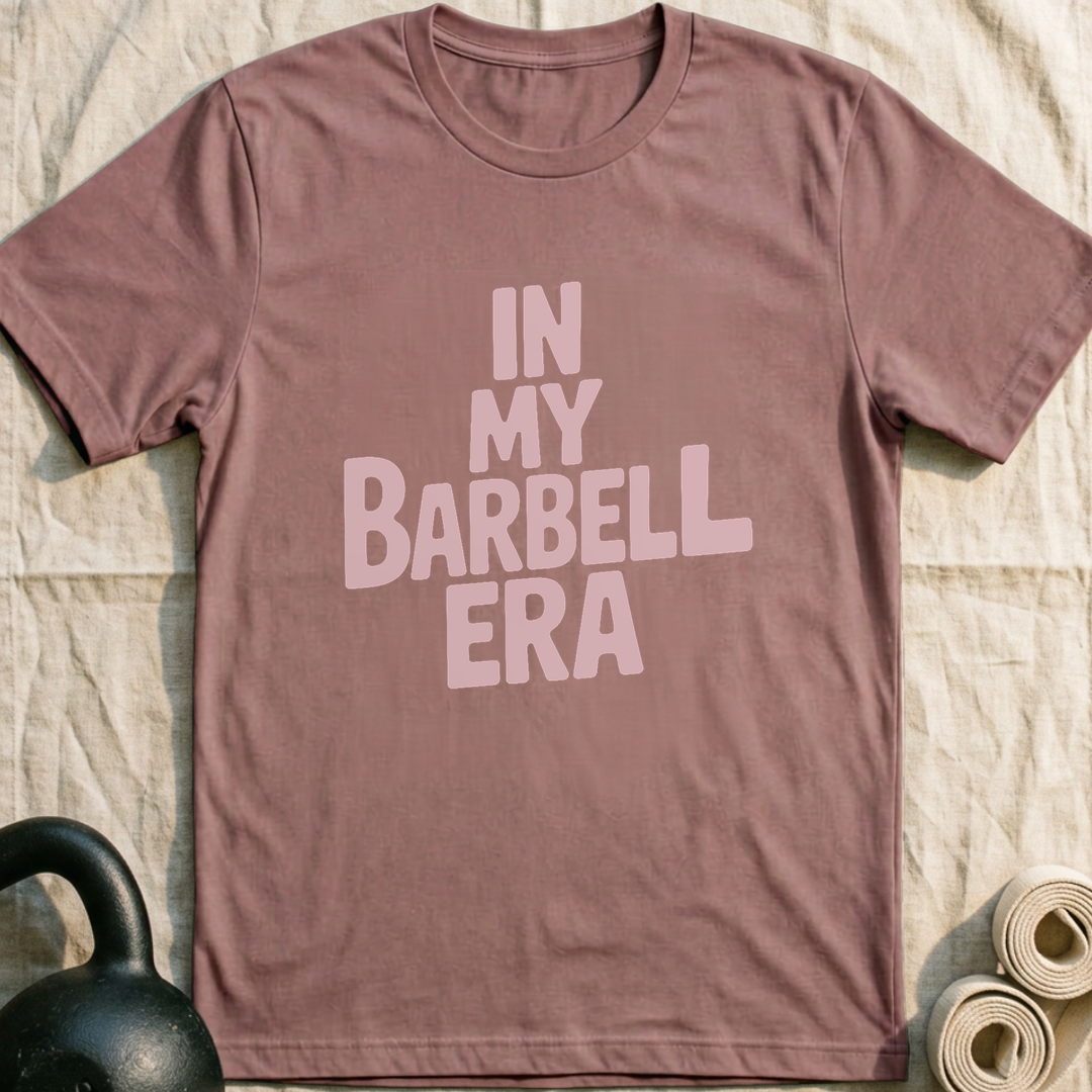 In My Barbell Era T-Shirt — Mauve