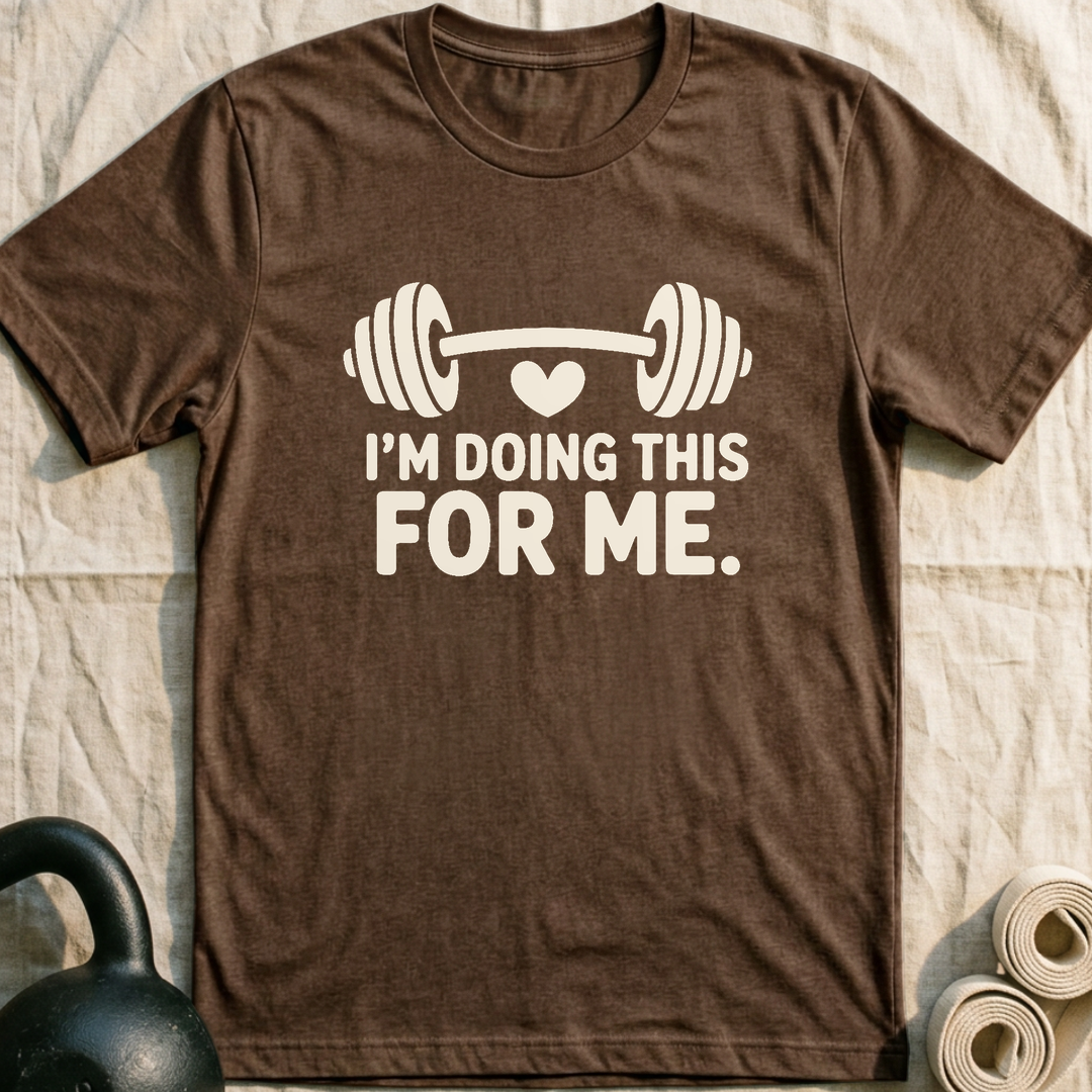 Doing This For Me Heart T-Shirt — Heather Brown