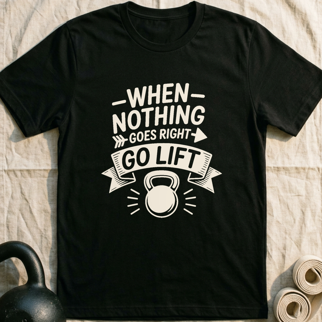 Go Lift T-Shirt — Black