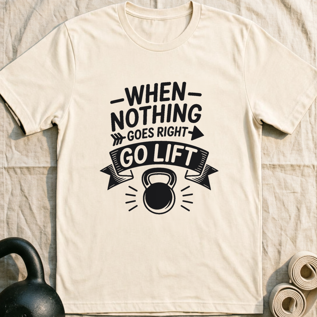 Go Lift T-Shirt — Natural