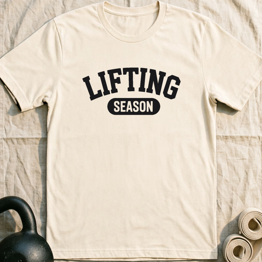 Lifting Season T-Shirt — Natural