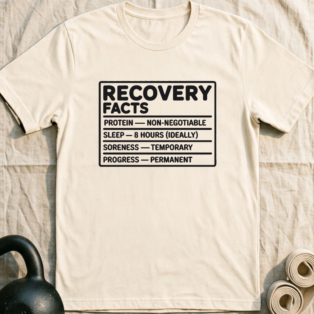 Recovery Facts T-Shirt — Natural