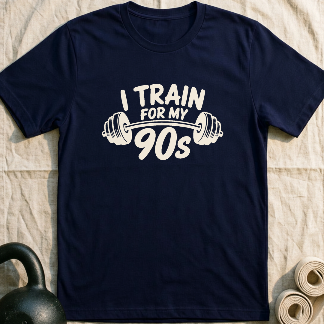 I Train For My 90s T-Shirt — Navy
